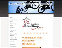 Tablet Screenshot of bikeshop-rueckholz.de